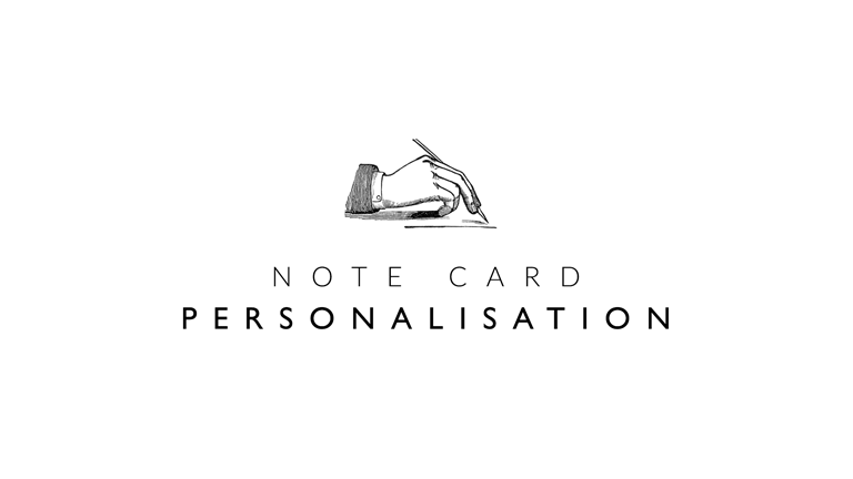 note card personalisation image